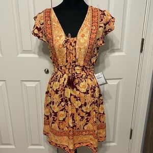 Nostalgia Floral Boho Dress